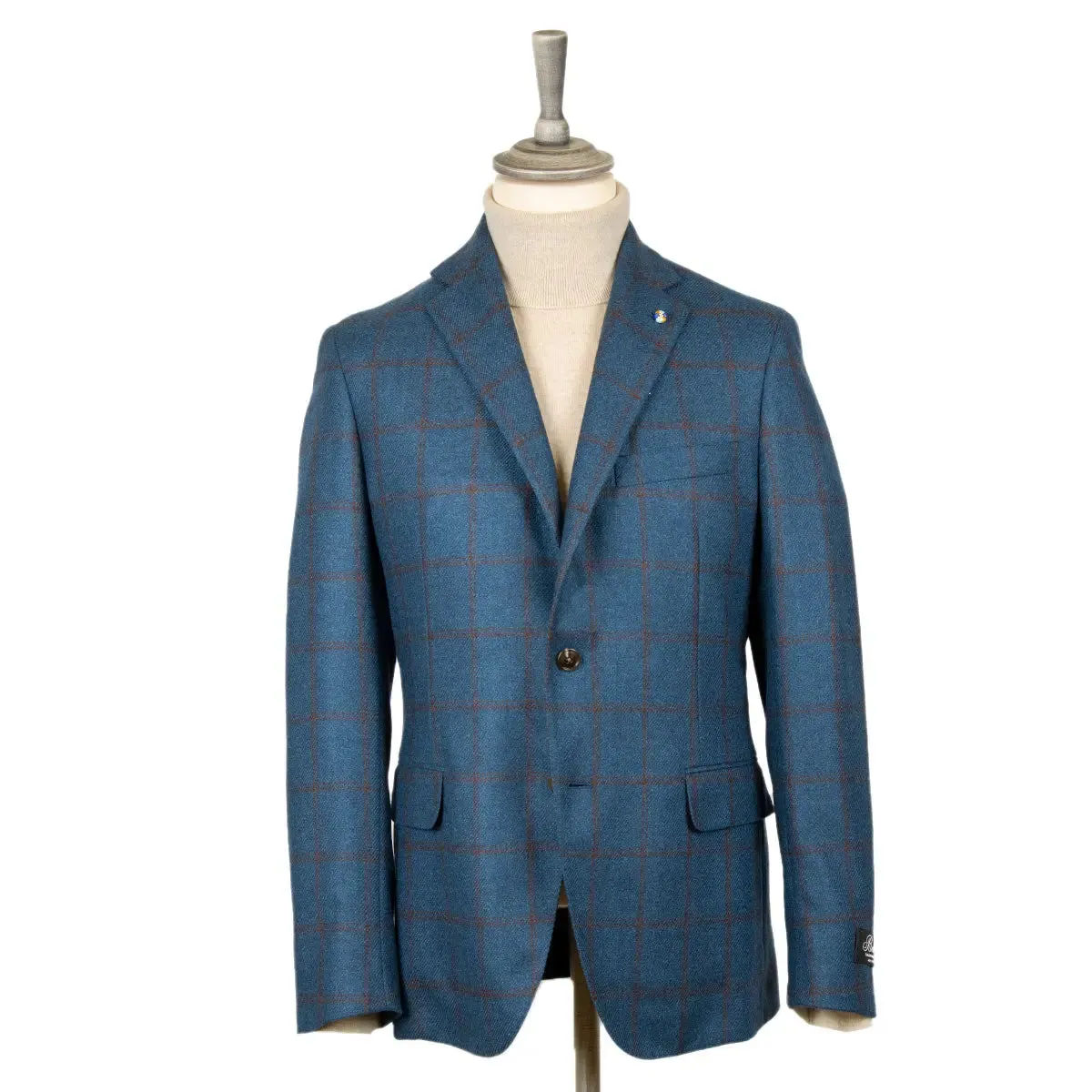 Blue Windowpane Check "Jacket in the Box"