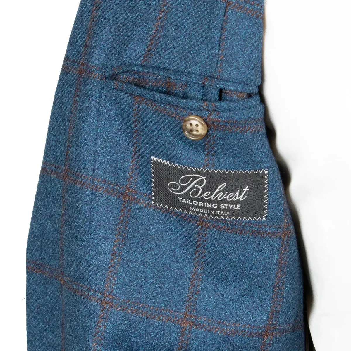 Blue Windowpane Check "Jacket in the Box"