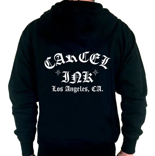 Cartel Ink Old English ZIPPERED Men's Hoodie