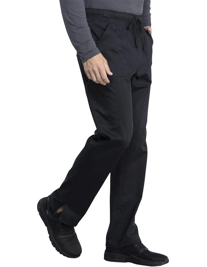 Cherokee Workwear Revolution Tech Unisex Mid Rise Straight Leg Petite Pant