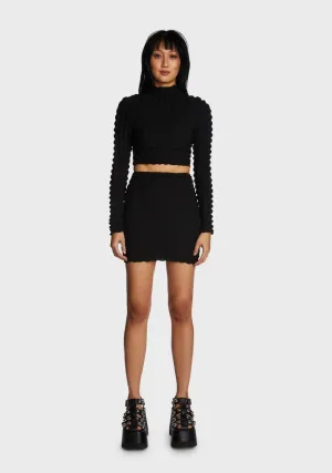 Chic Mood Cut-Out Mini Dress