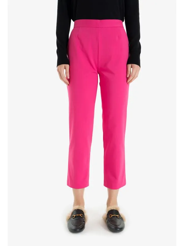 Choice Basic Solid Trousers Pink