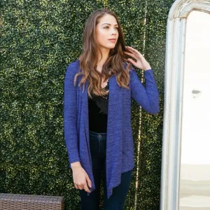 Fly Away Cardigan - Navy