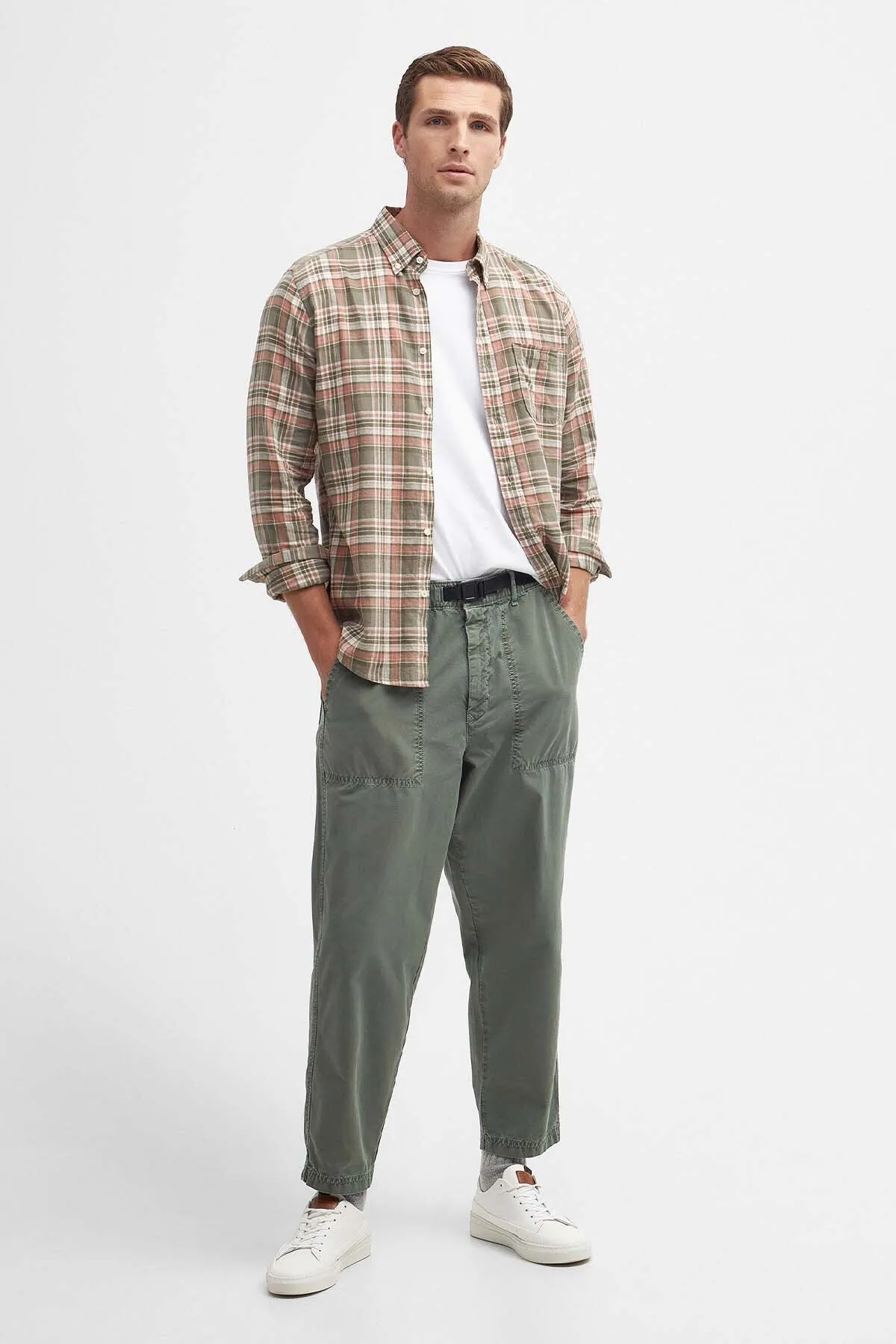 Grindle Straight-Leg Trousers