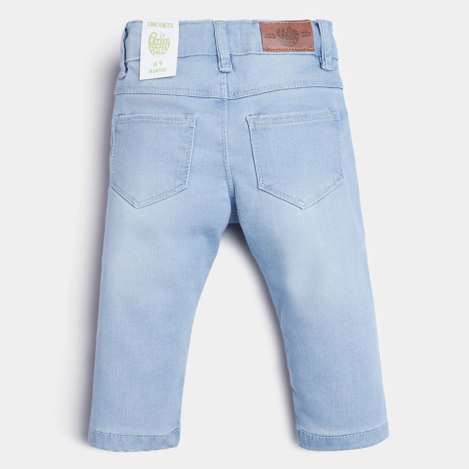 Infant Boys Denim Pant Basic F-23-Ice Blue