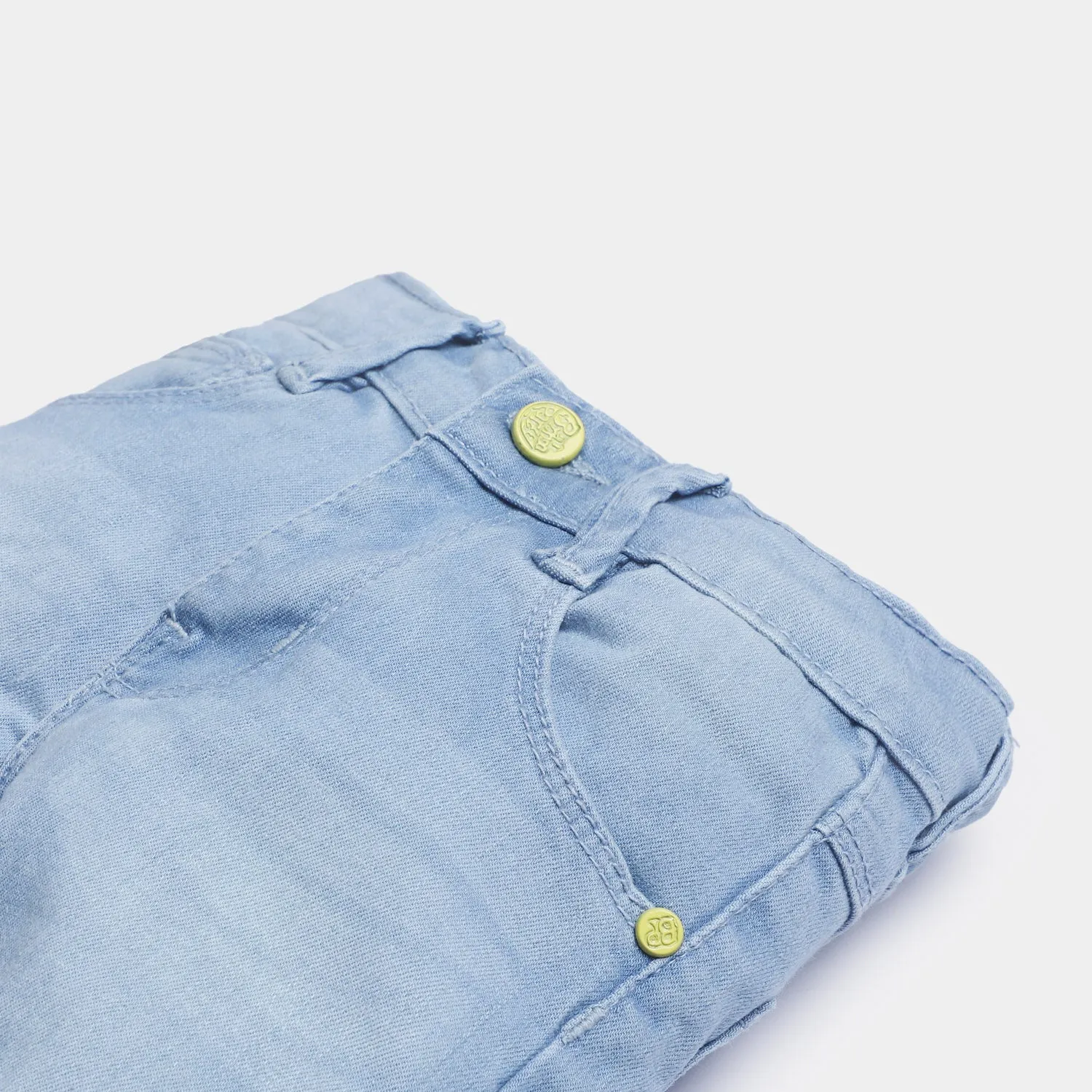 Infant Boys Denim Pant Basic F-23-Ice Blue