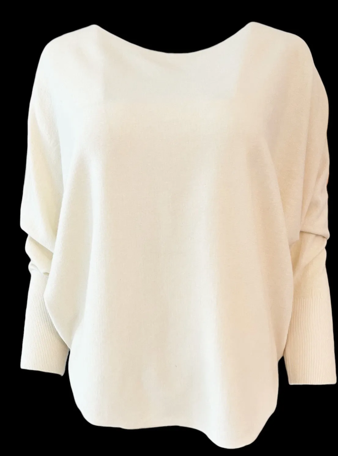 Kerisma Ryu Thin Sweater Top Ecru