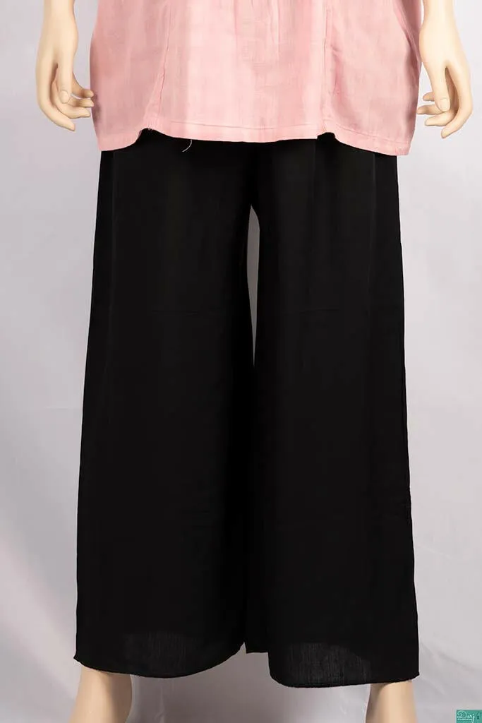 Ladies Wide-Legged Long Palazzo Pants