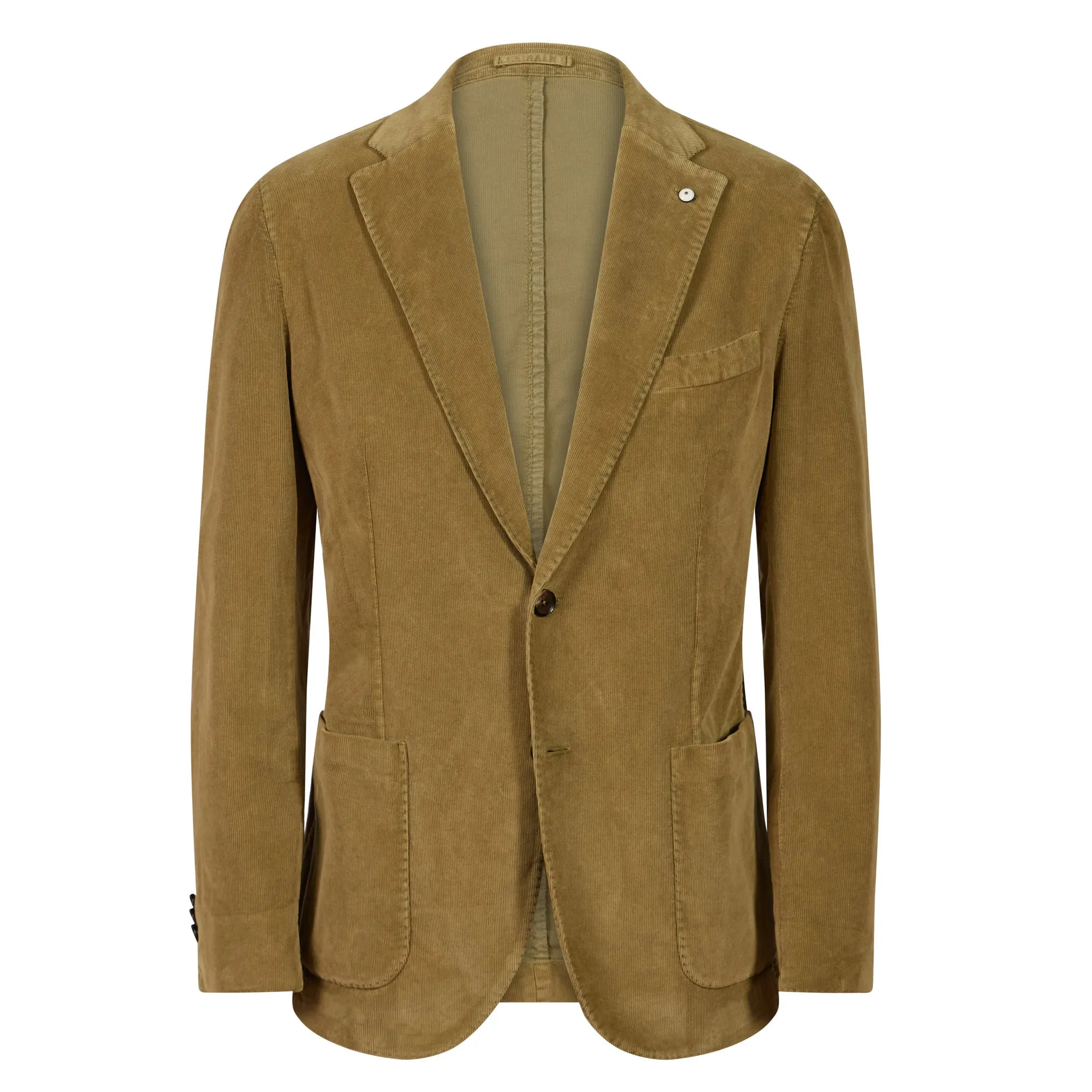 L.B.M. 1911 Unstructured Two-Button Jacket KHAKI REG