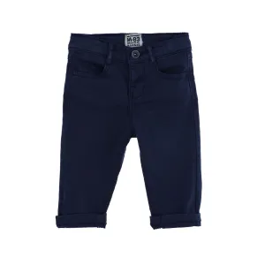 OM M83 Slim fit Stretchable Navy Blue Pant 1294