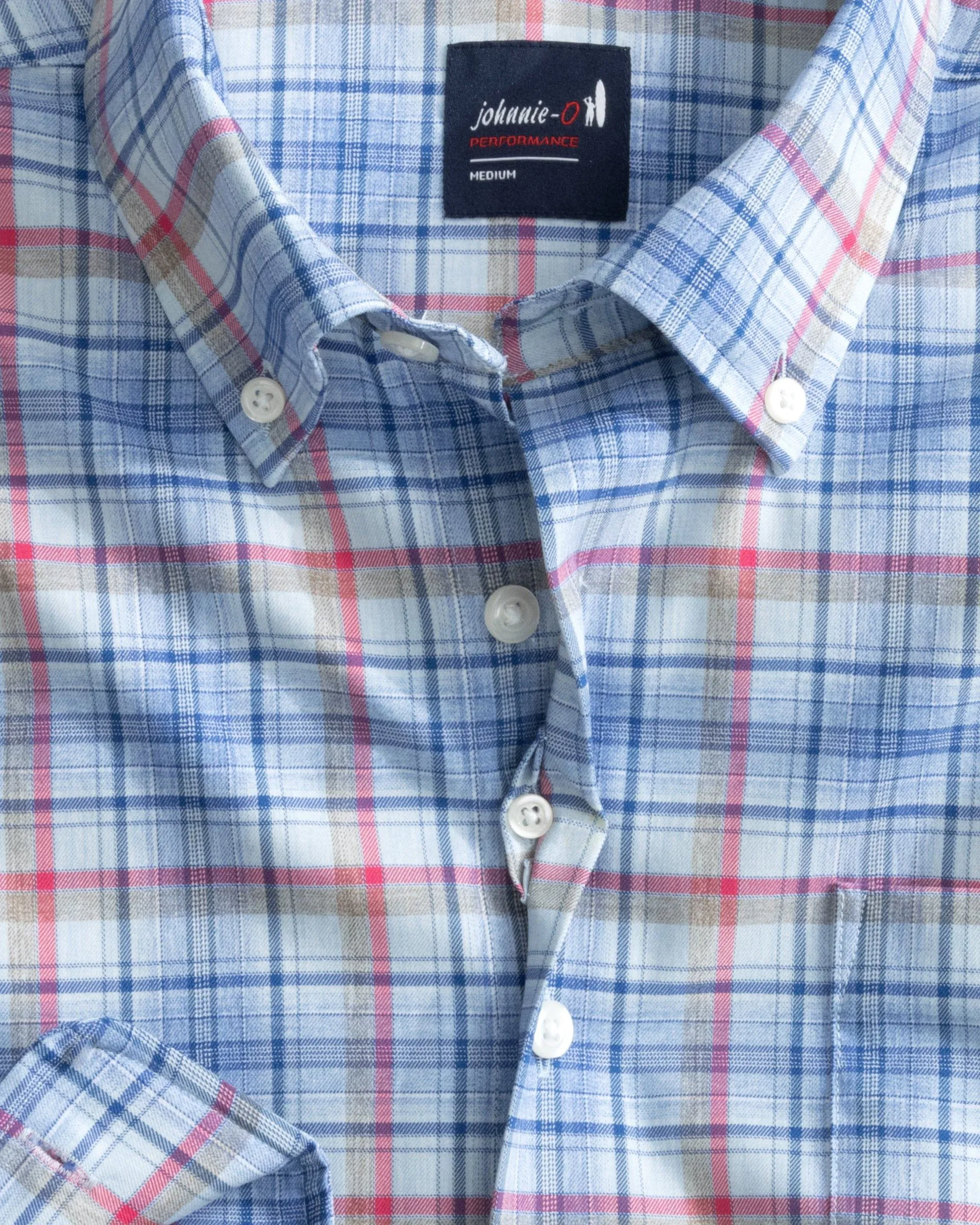 Peterson Performance Button Up Shirt in Bombay by Johnnie-O