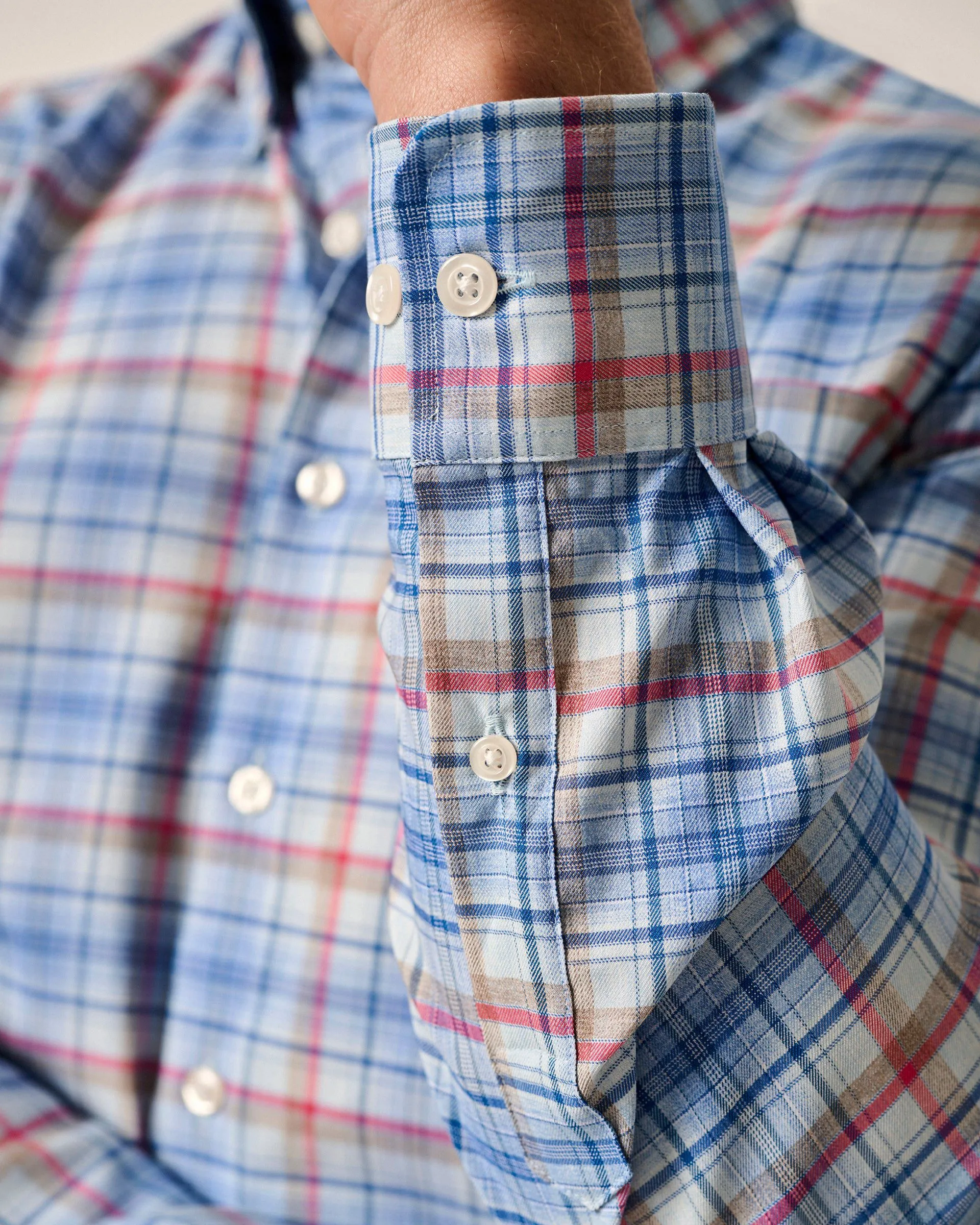 Peterson Performance Button Up Shirt in Bombay by Johnnie-O