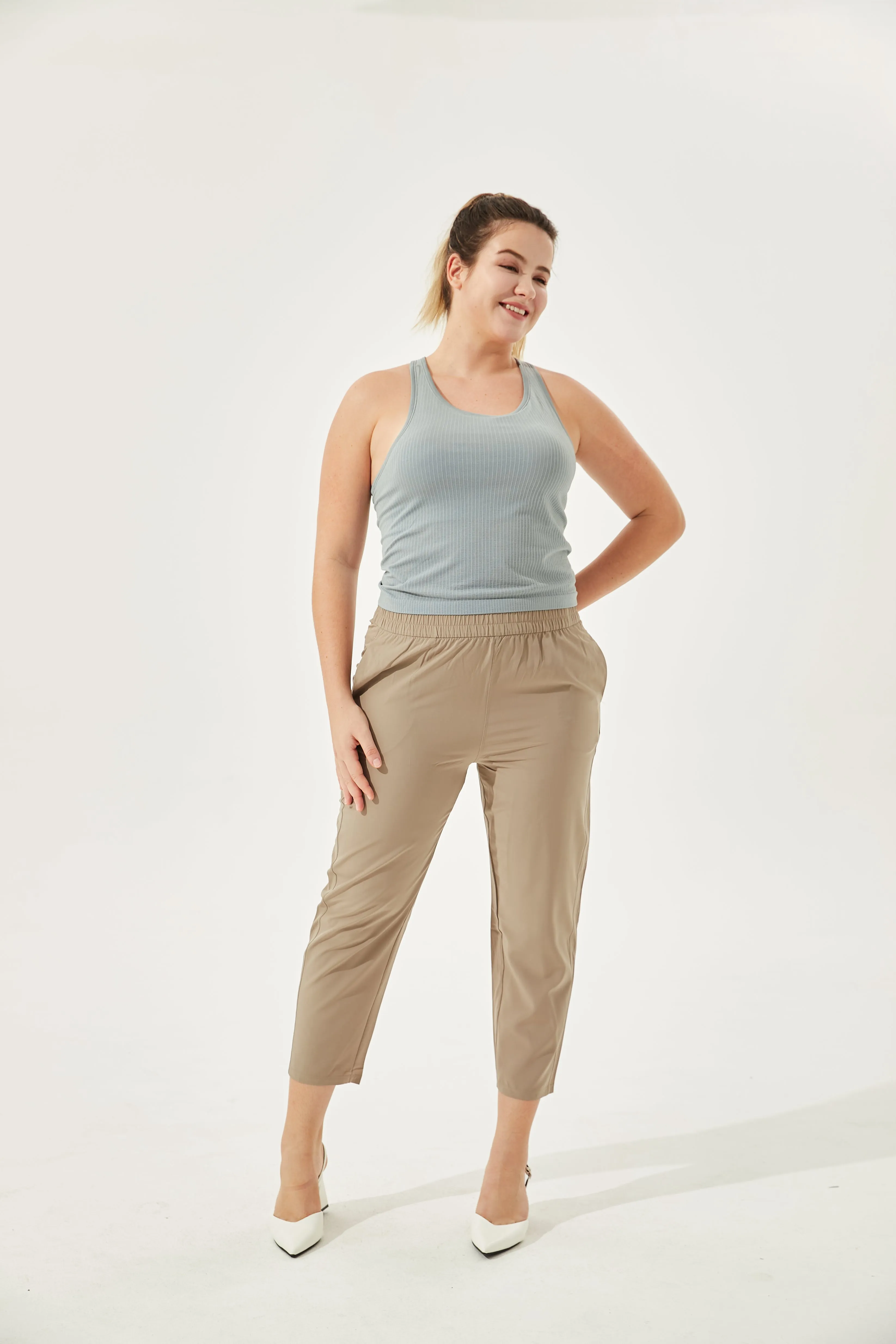 Tangs Display - High Waist Cooling Unwind Pants