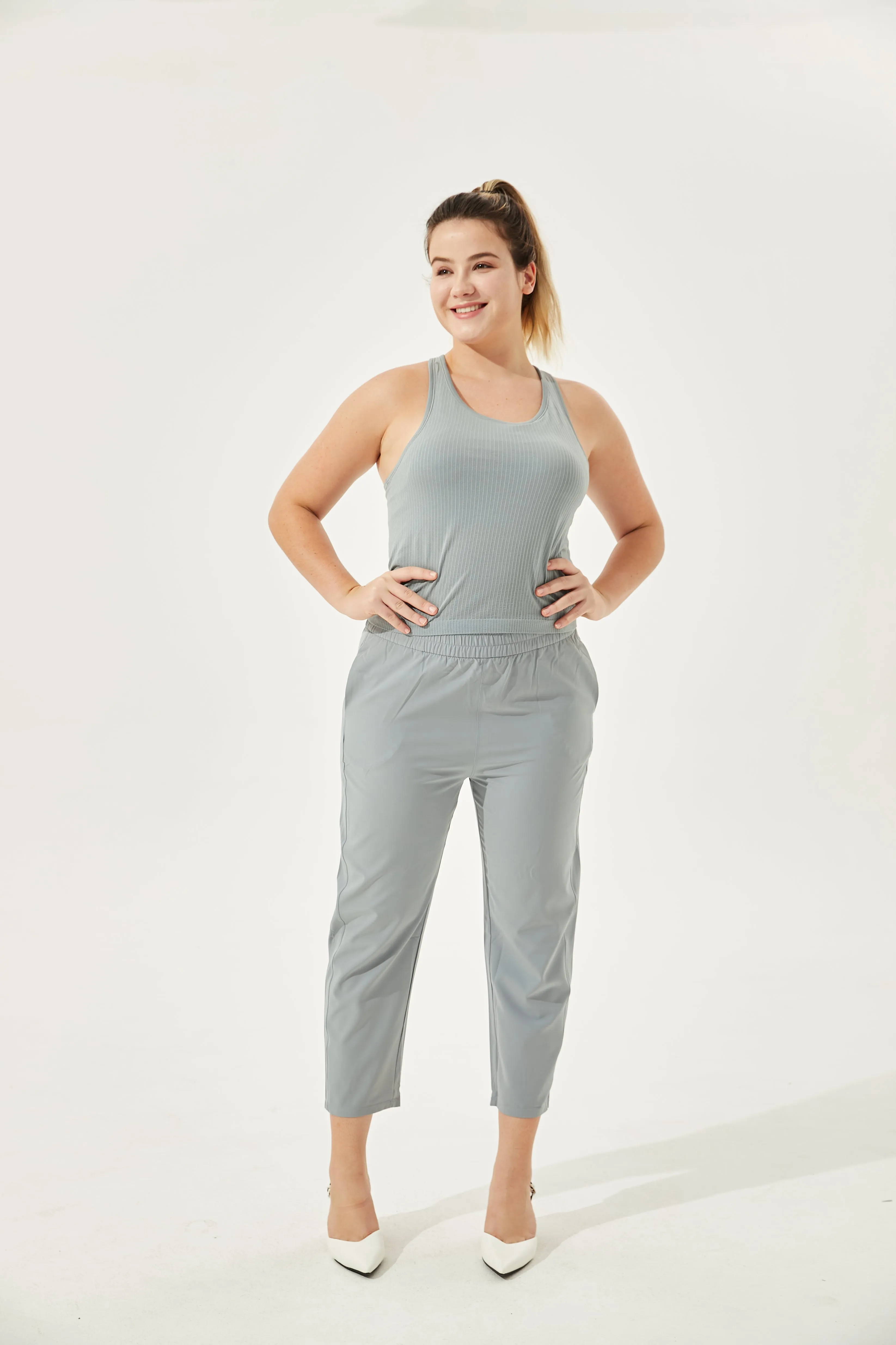 Tangs Display - High Waist Cooling Unwind Pants