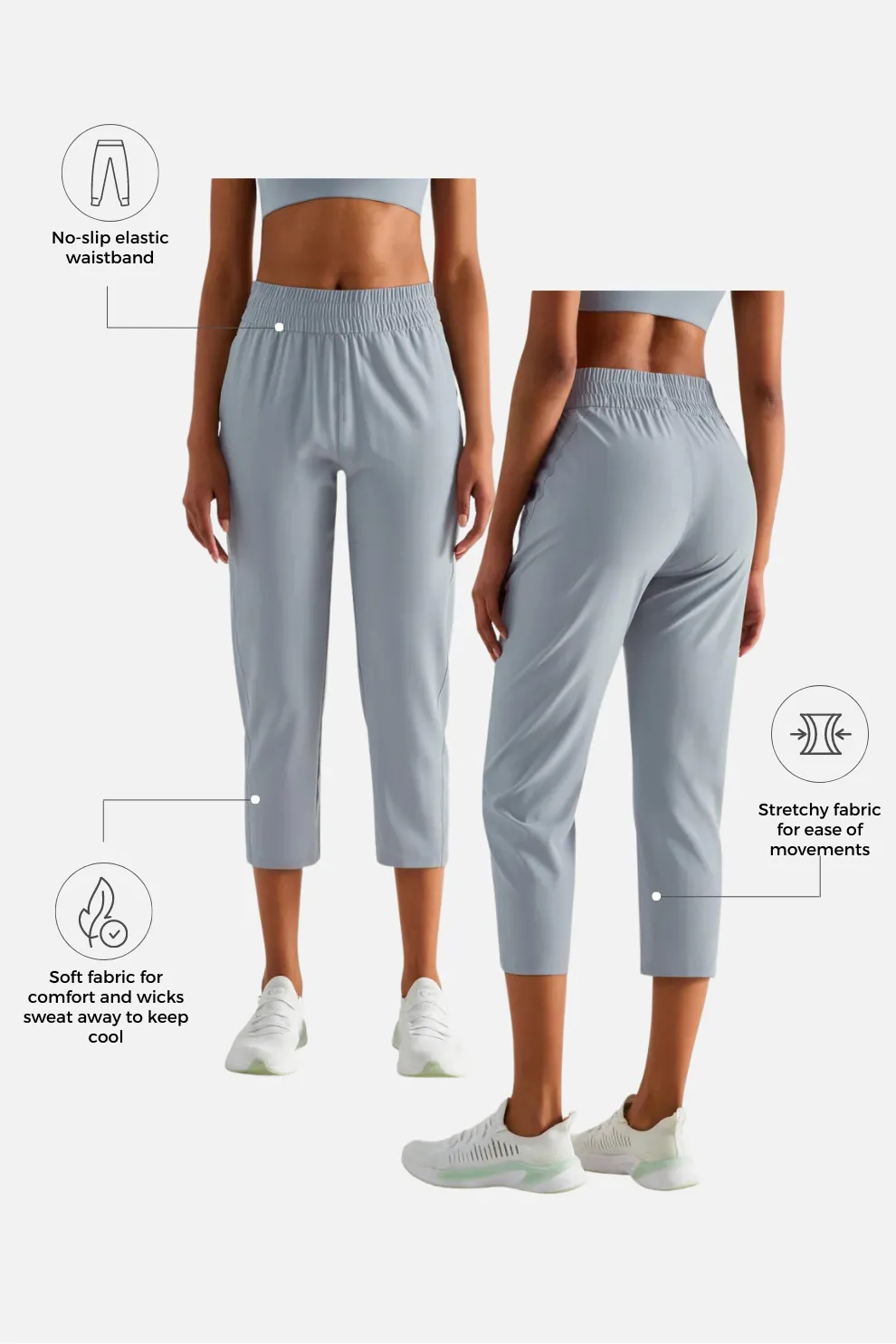 Tangs Display - High Waist Cooling Unwind Pants