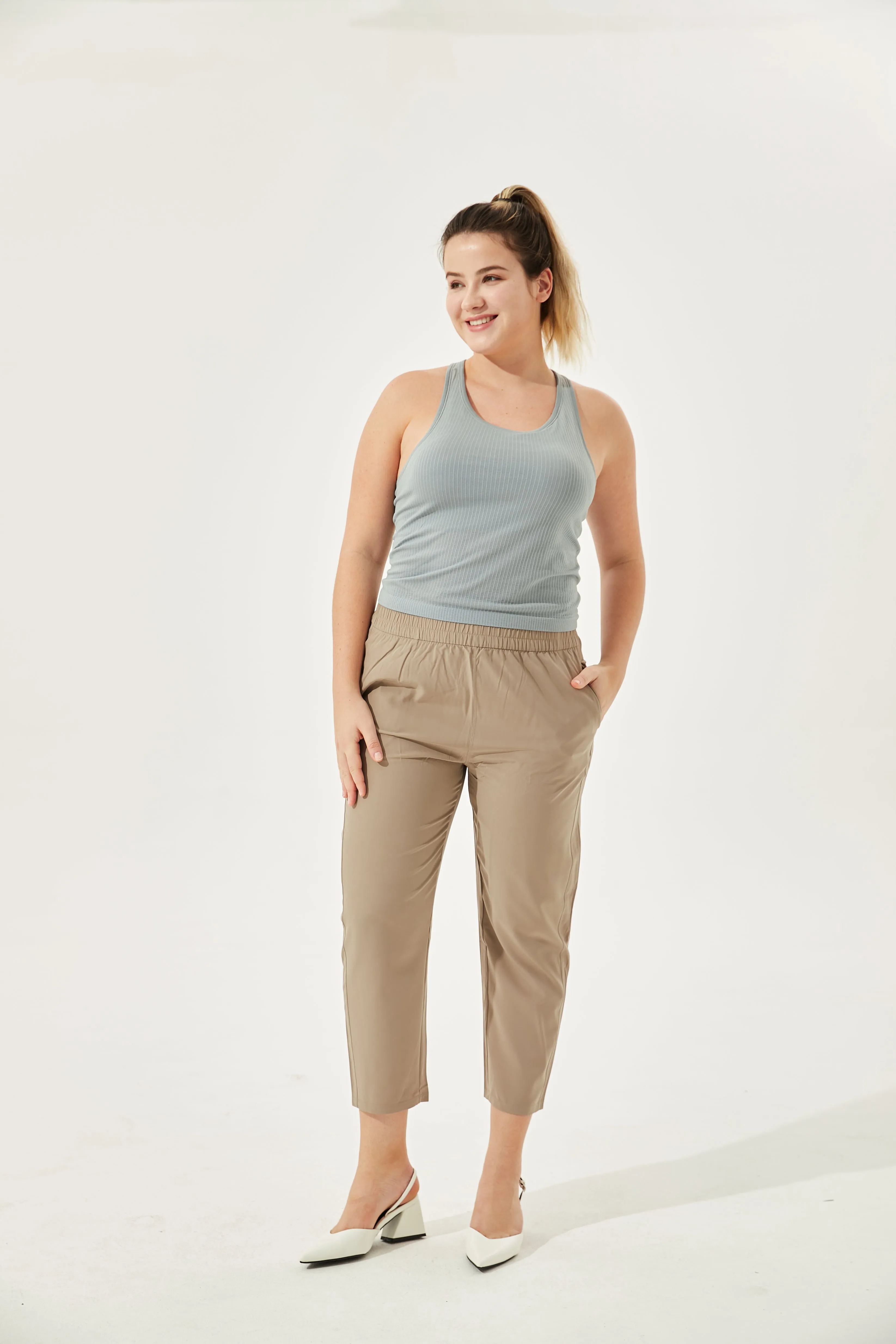 Tangs Display - High Waist Cooling Unwind Pants