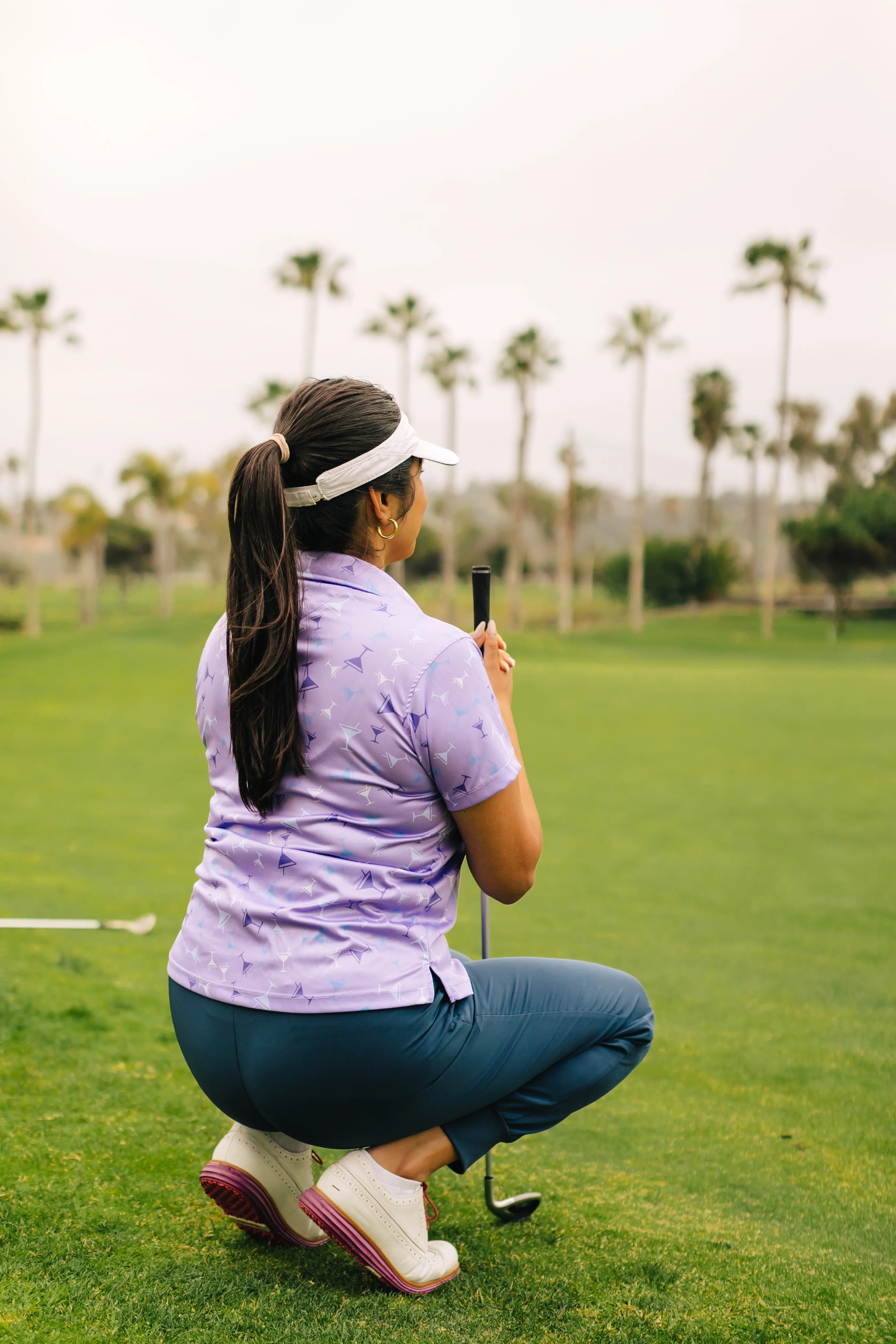 The Old Fashioned - Lilac - Women's Golf Shirt Polo