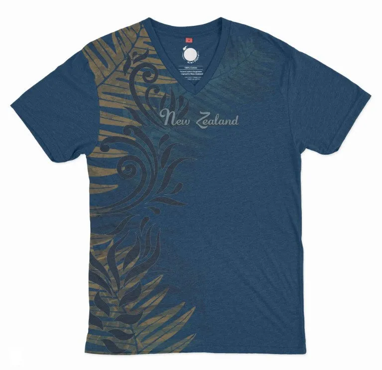 Womens New Zealand T Shirt - Fern Koru